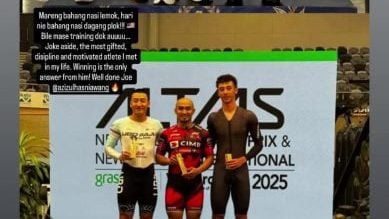 纽西兰场地脚车大奖赛  阿兹祖喜获双金