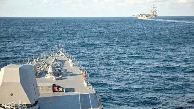 绕航大东群岛一周 日防卫省：辽宁舰舰载机起降260次