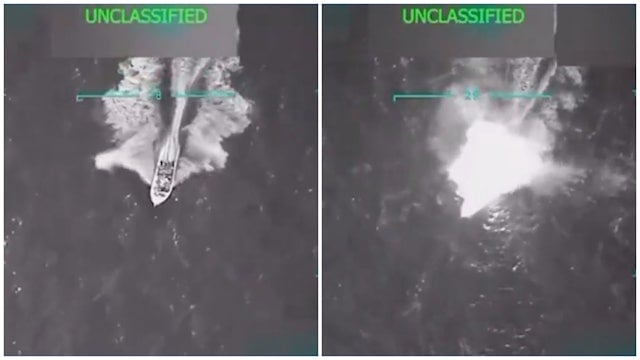 美军否认对运毒船下达“格杀勿论” 公开影像引发两党争议