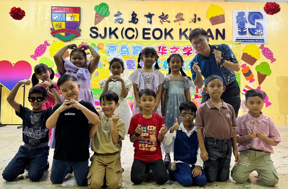 育权华小文娱晚会 20精彩节目展才艺