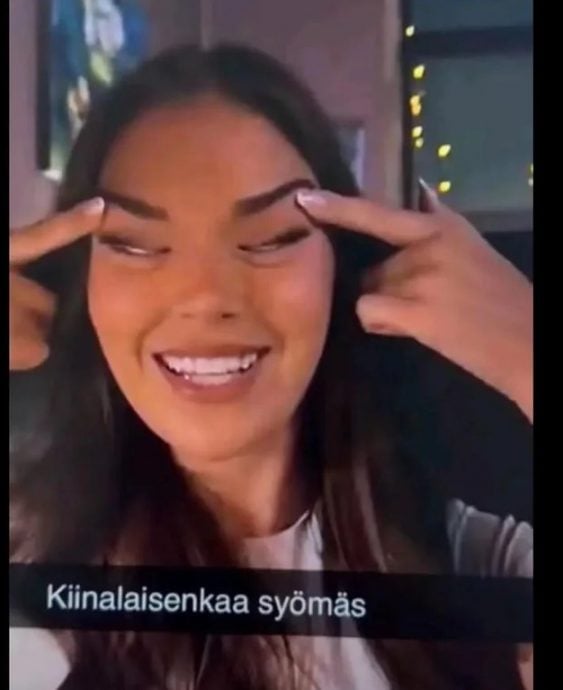 芬兰小姐拉眼角引争议 涉歧视中国人惹众怒