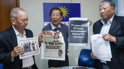 英承认峇冬加里屠杀 张天赐：罹难者终获正义  盼英方协助建纪念碑