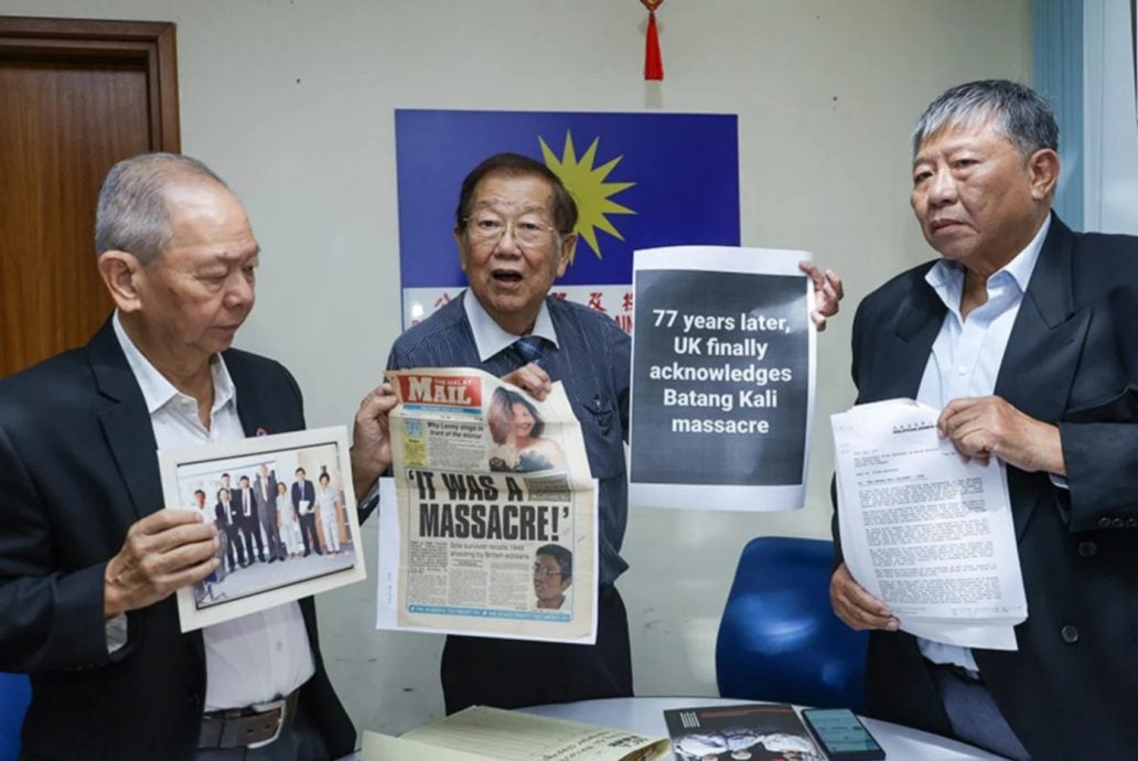 英承认峇冬加里屠杀 张天赐:罹难者终获正义 盼英方协助建纪念碑