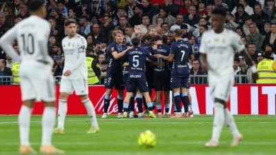 西甲|9人作战不敌塞尔塔  皇马与榜首渐行渐远