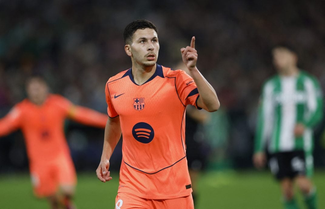 西甲|费兰半场戴帽(巴尔德吉传射) 巴塞逆转贝迪斯夺6连胜