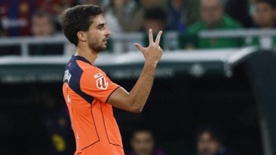 西甲|费兰半场戴帽 巴尔德吉传射 巴塞逆转贝迪斯夺6连胜