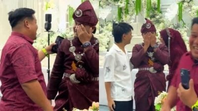 视频 | 分别10年飞越千里重聚 老友婚礼现身惹哭新郎