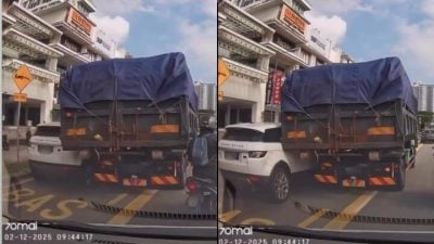 视频 | 车门刮痕侧镜破裂 休旅车违停遭罗里擦撞掀议