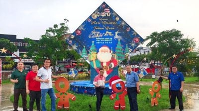 罗白广场变圣诞装 14日迎来芙蓉首场圣诞游行