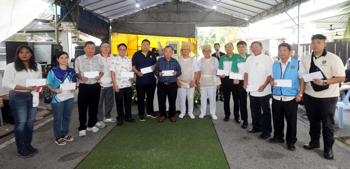 请签发-大都会/讣告工：丹斯里郑文记胞兄郑金赞往生出殡