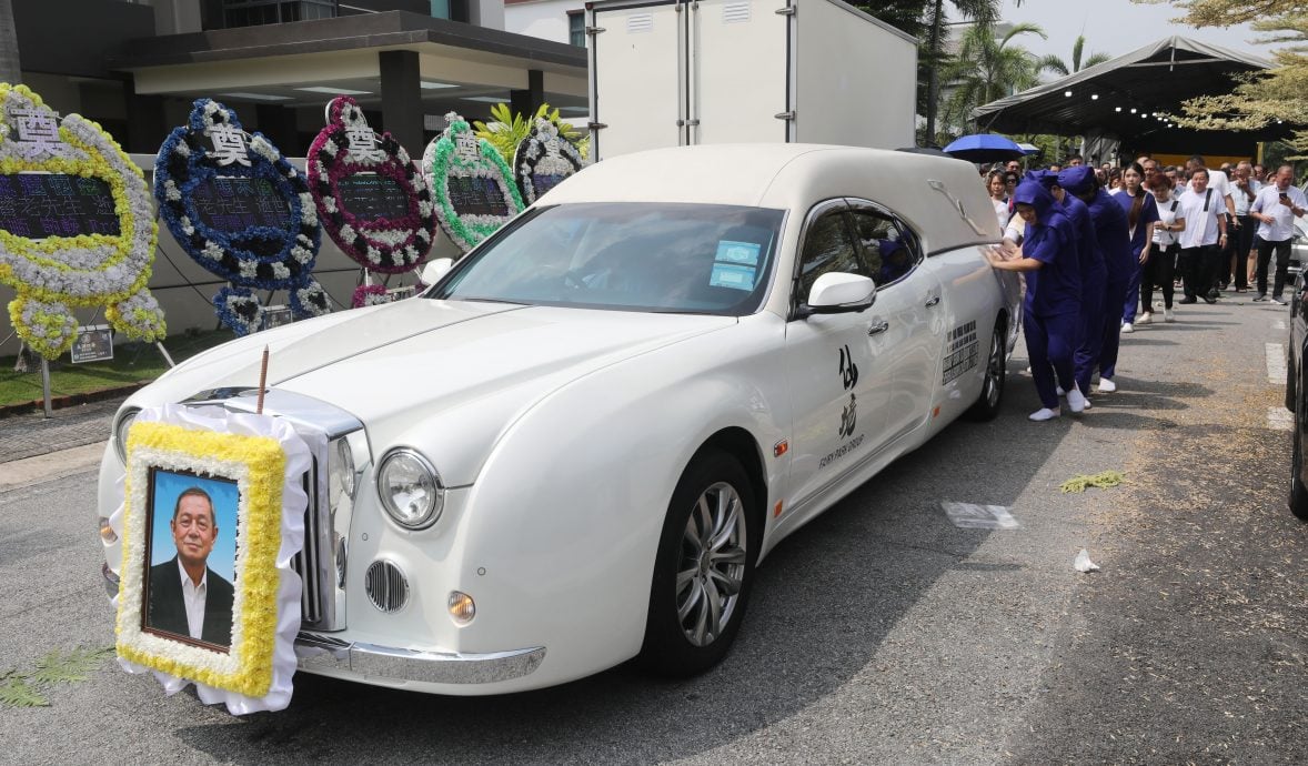 请签发-大都会/讣告工：丹斯里郑文记胞兄郑金赞往生出殡