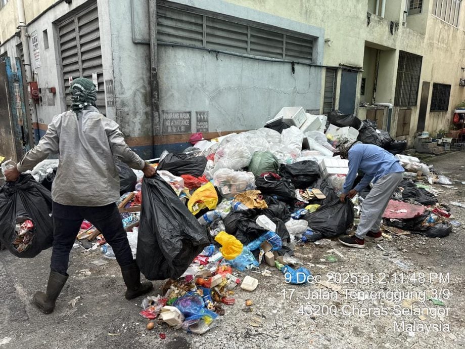 请签发-大都会/蕉赖皇冠城第9区商区垃圾太夸张,商民怨怼:“谁来关心”/4图