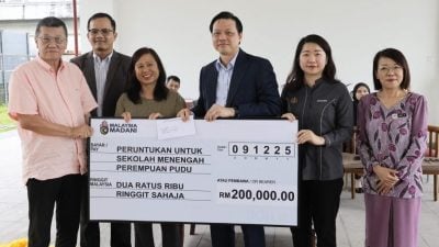 富都女中获首相署20万特别拨款 | 曾敏凯：昌明立场看待需求 各管道解决学校基设