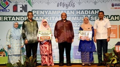 梳邦再也市厅回收竞赛   49中小学 回收量增近3倍