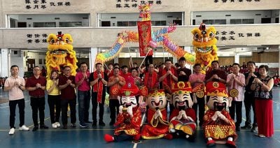 农历新年出队   光华独中龙狮队开放预订