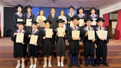 亚罗士打新民独中毕业礼 | 黄明国：迈向更完善发展 新民拟建多元活动中心