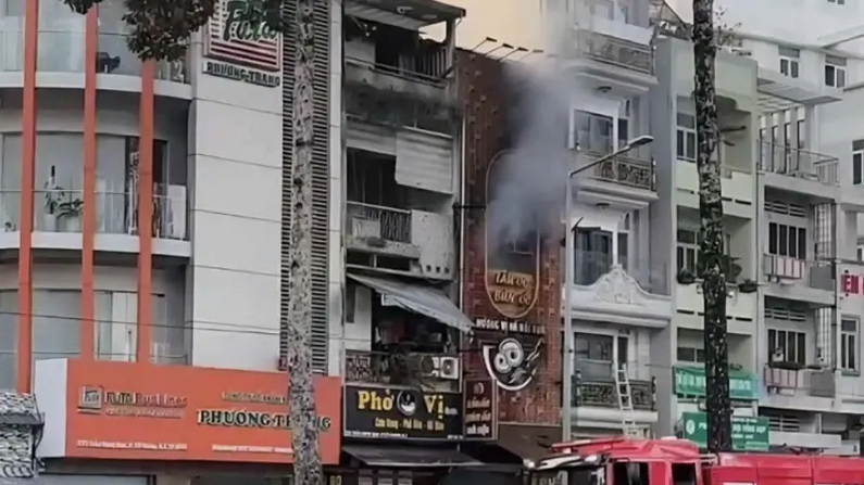 越南胡志明市中心火灾致4死