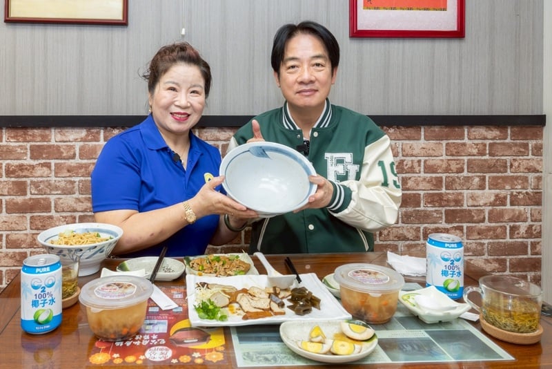 连结两岸的一碗面 赖清德吃到停不下来