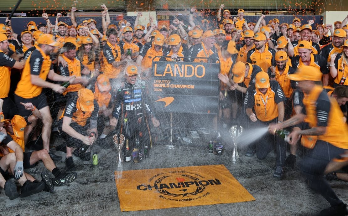 阿布扎比站F1|终结维斯塔潘4连冠霸业 诺里斯首夺世界冠军