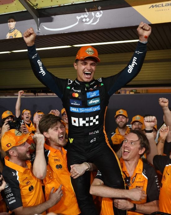 阿布扎比站F1|终结维斯塔潘4连冠霸业 诺里斯首夺世界冠军