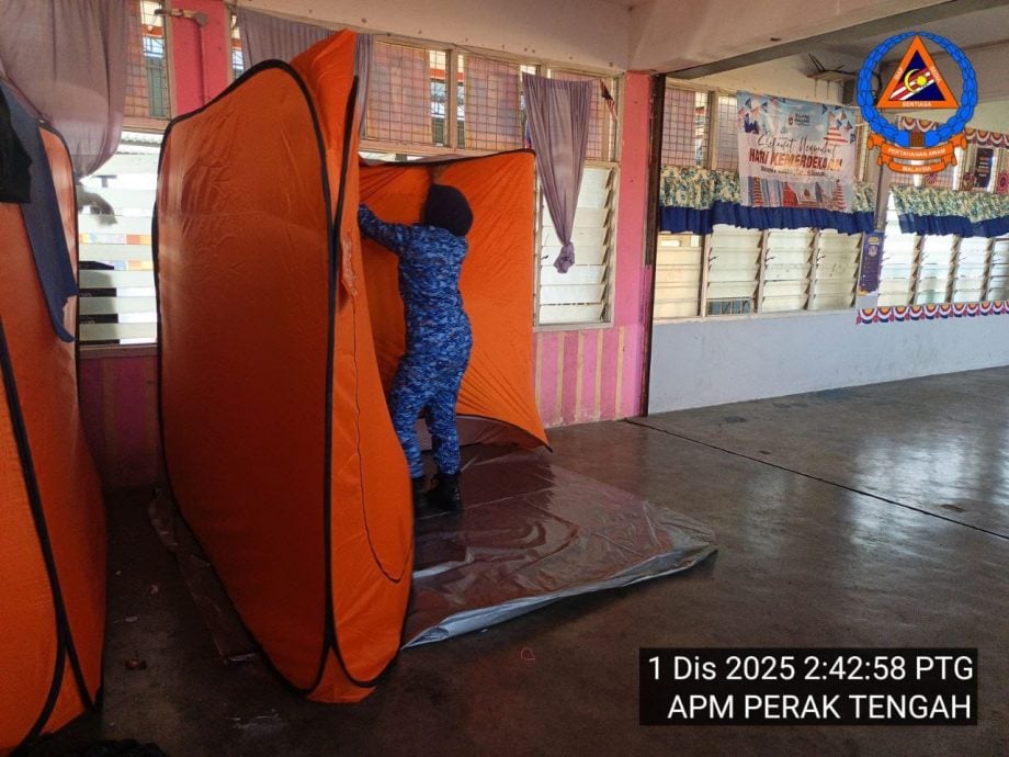 霹仍有2572名灾民 减至18疏散中心