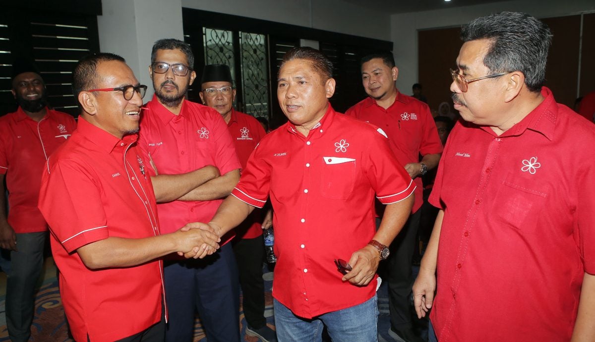 霹土团14个区部 促慕尤丁退下来