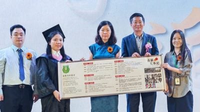 颜登逸：迎未来挑战 学生需具格局才能品德