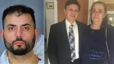 餐馆内发生争执 男子割颈弑双亲