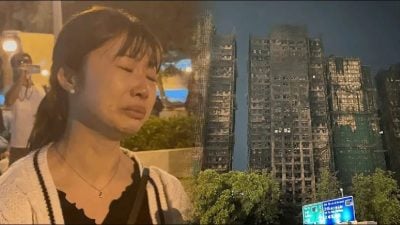 香港五级大火｜泣诉家园被毁单亲妈妈澄清绝无筹款 感谢市民关心