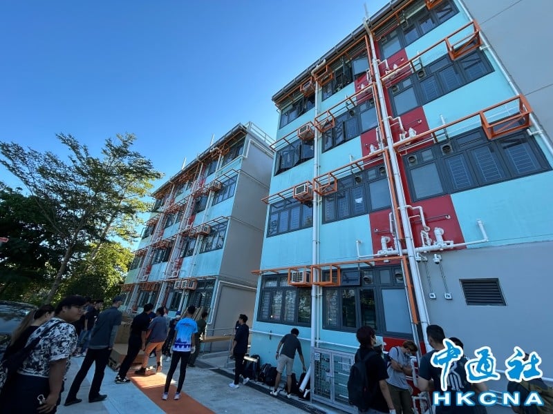 香港宏福苑受灾居民 可长期免费入住过渡房屋