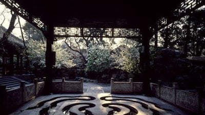 马克龙访华 参观故宫乾隆花园