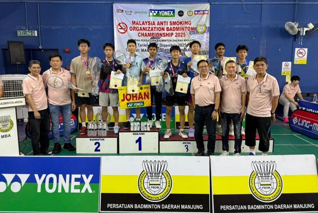 马来西亚反吸烟协会杯羽球锦标赛圆满举行