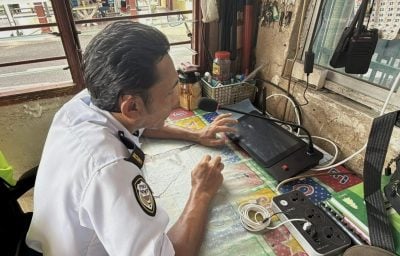 （全国封面图文）育英首开先河，装设防欺凌人工智能语音识别产品