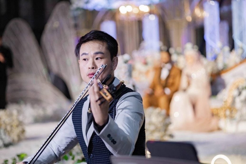 (共享稿)有故事的人:从甘榜走上舞台 蔡锡伟小提琴“当饭吃”