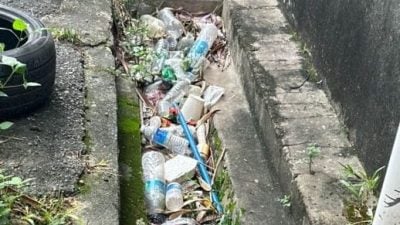 水沟崩塌 恐养毒蚊 爱极乐住区亟需提升