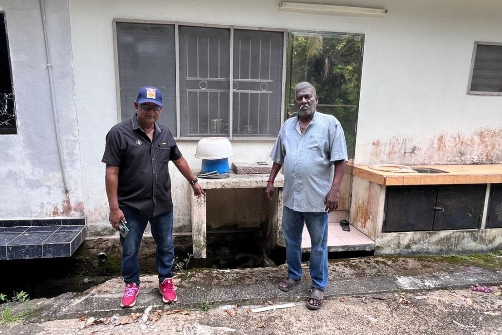 （古城封面副文）住家后巷不时有重型车辆经过致沟渠崩塌破损，影响排水系统