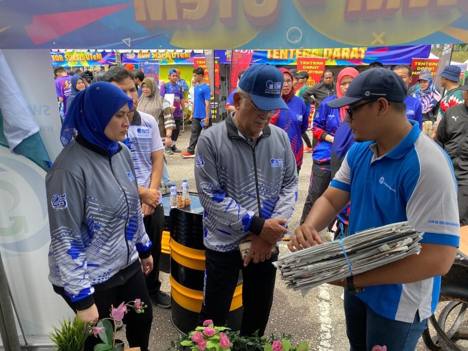 (古城版)千人参与南方环保公司与马来西亚马六甲技术大学联合举办的“我们回收”永续跑步活动