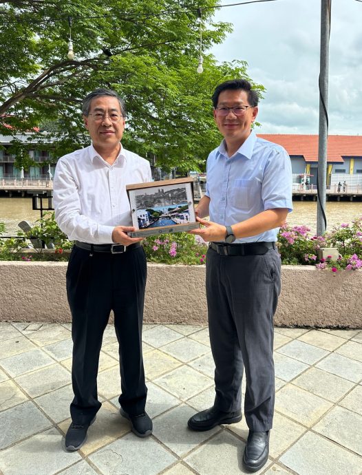 (古城版)林万锋接待中国中央政法委副秘书长王贻星