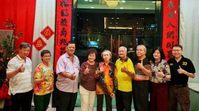 甲派报同业公会设宴   为陈厚杉伉俪洗尘