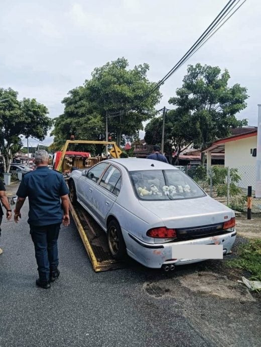 （古城第三版主文）雷宝祥:随意停放的摩托可被拖走