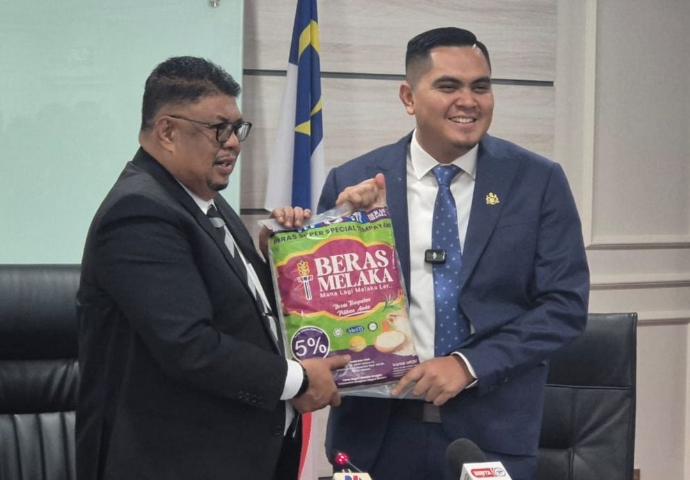 (古城第二版主文)州议会-甲州本月起,每月推出1500包“马六甲米”