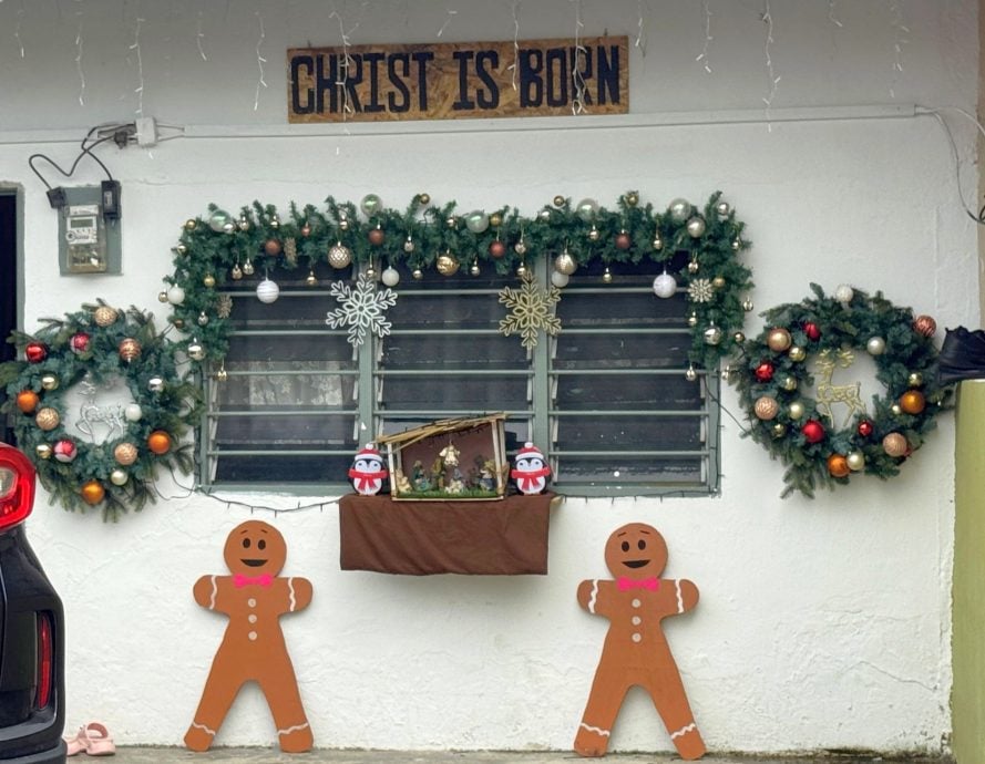 （古城第二版主文／签发）圣诞老人驾到·葡村处处洋溢温馨圣诞气息