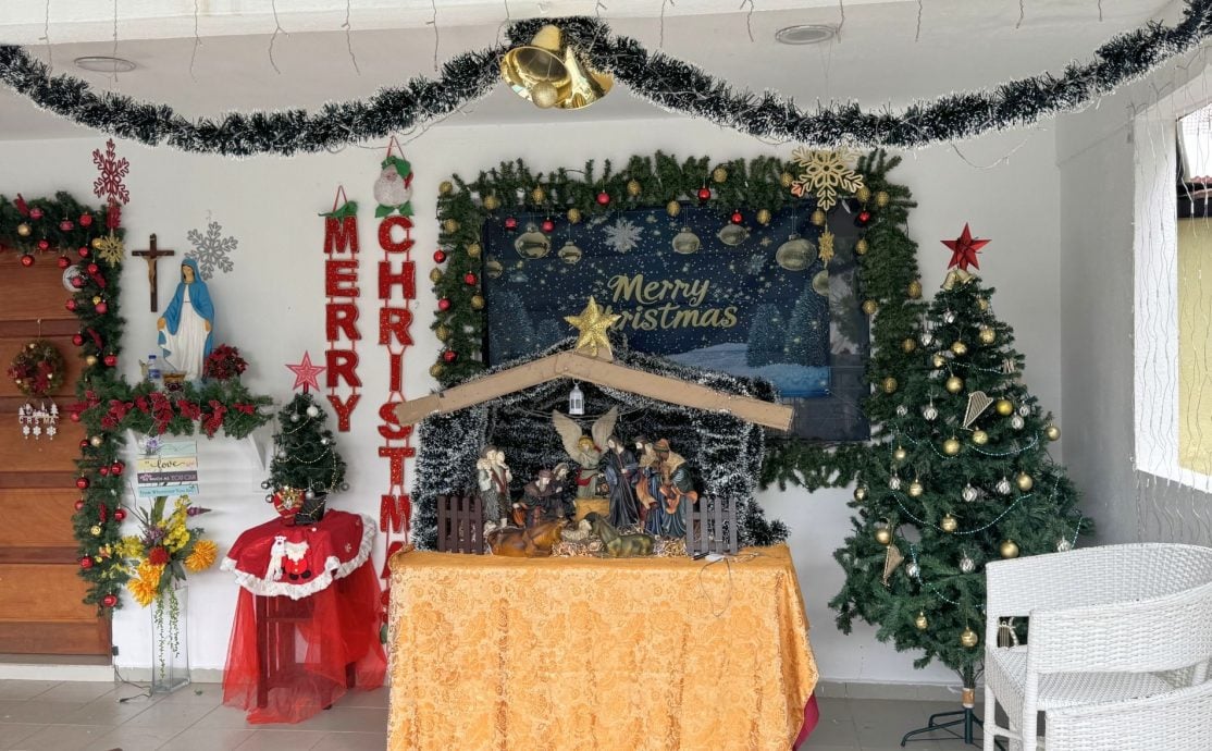 （古城第二版主文／签发）圣诞老人驾到·葡村处处洋溢温馨圣诞气息