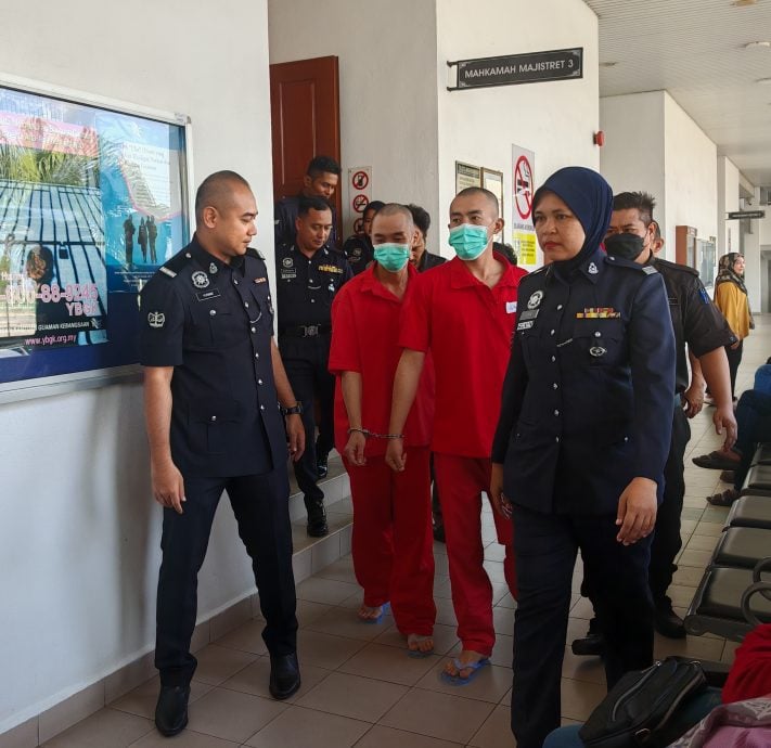 (大北马)3男子认破门行窃罪 各被判监禁15个月