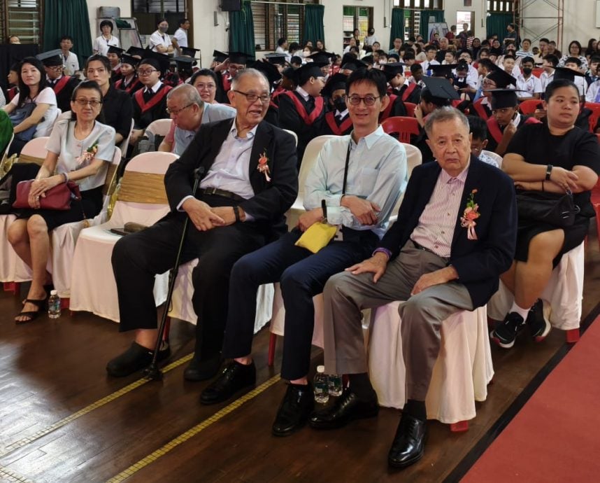 (大北马)丽泽三校毕业典礼 潘俊明吁兼顾学术品德修养