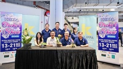 13至21日兰花展 峇都交湾Klippa购物广场举行