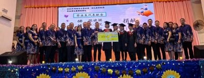 卿田学校毕业礼　毕业生迈向新阶段