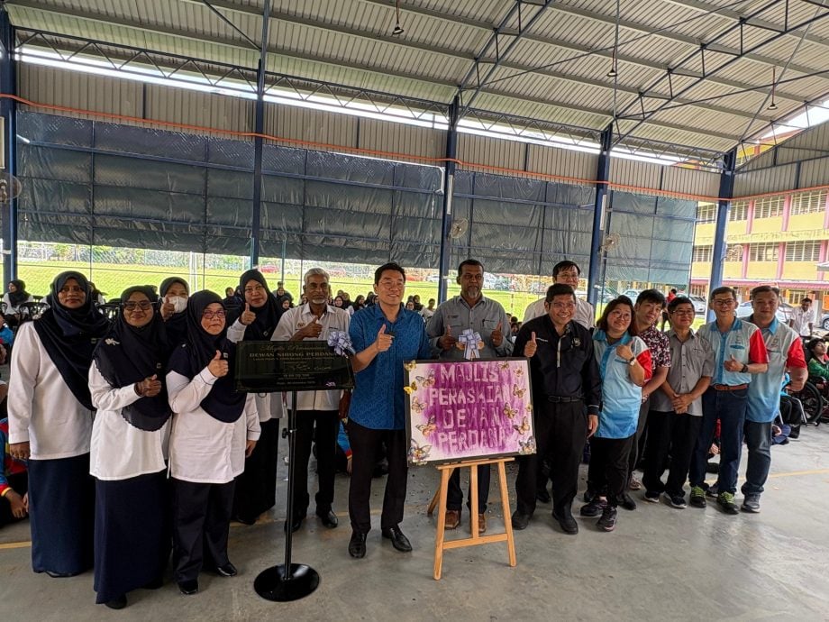 （大北马）峇央峇鲁诊所增停车位 沈志勤拨款提升选区设施