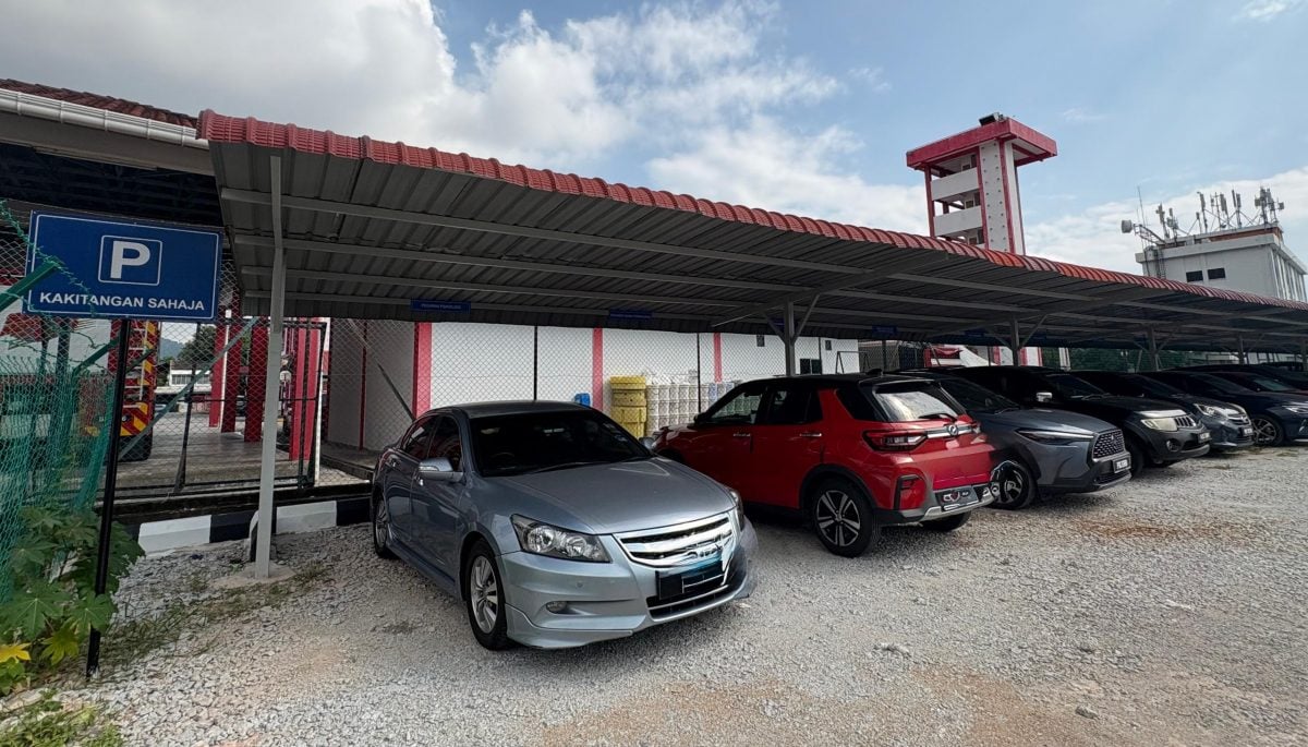 （大北马）峇央峇鲁诊所增停车位 沈志勤拨款提升选区设施