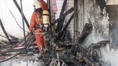 房屋失火母女被烧死   20岁儿子受伤送院